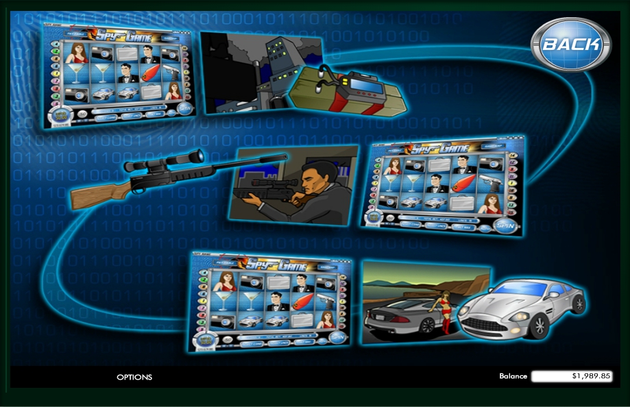spy game slot machine detail image 0