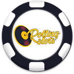 Rolling Slots Casino Bonus Chip logo
