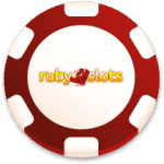Ruby Slots Casino Bonus Chip logo
