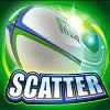 oval ball: the scatter symbol - rugby star