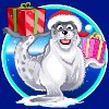 merry seal - santa paws