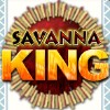 logo of the game: scatter symbol - savanna king