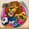 a lion - soccer safari