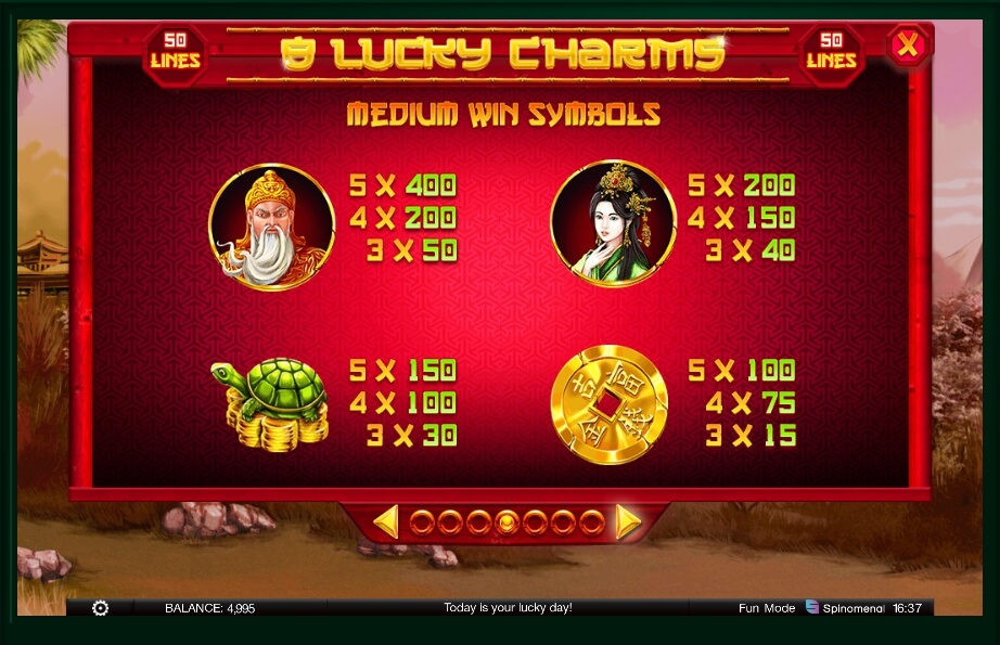 8 lucky charms slot machine detail image 3