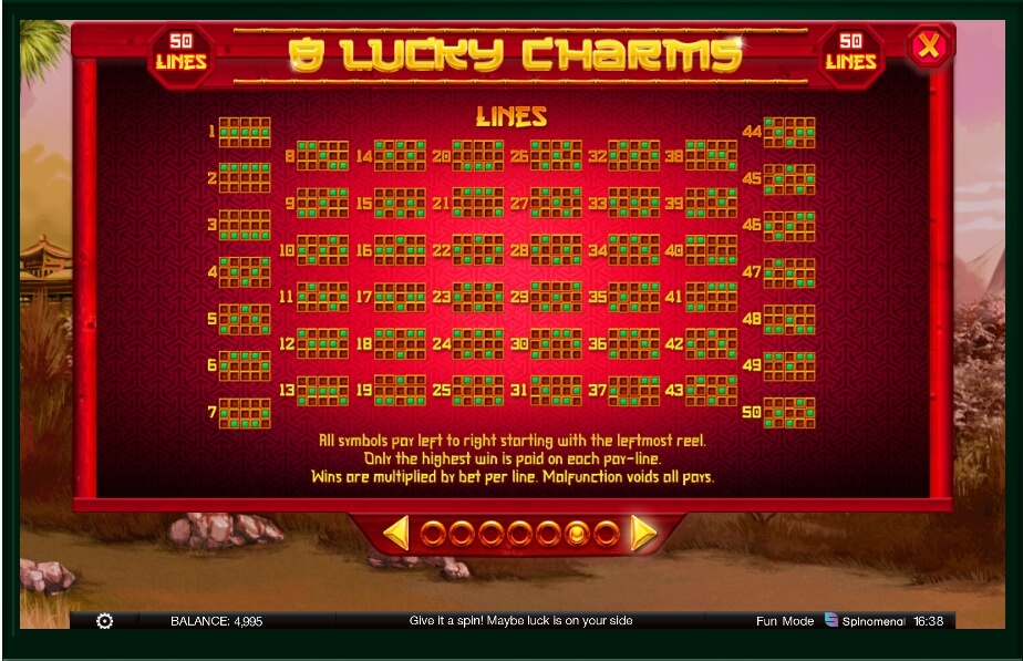 88 lucky charms slot machine detail image 6