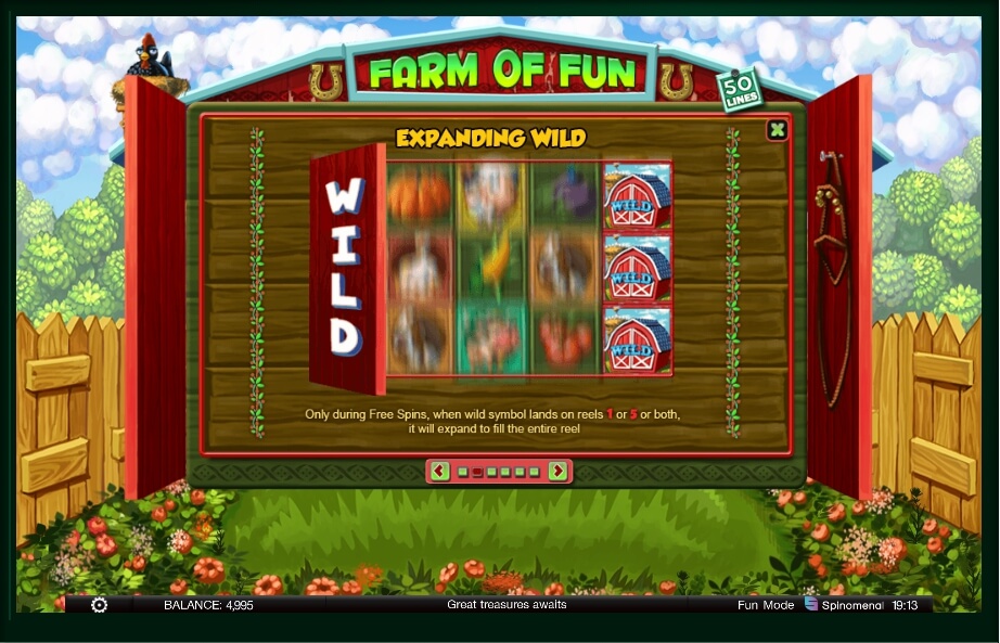 farm of fun slot machine detail image 4