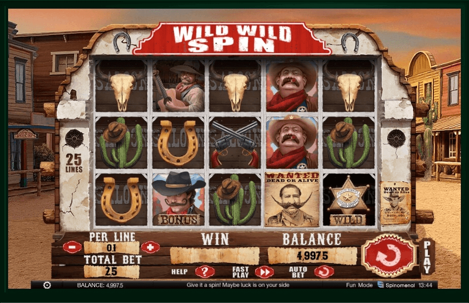Wild Wild Spin slot play free