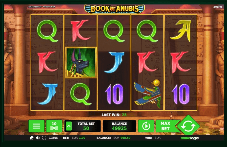Book of Anubis slot play free