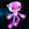 pink robot - star crystals