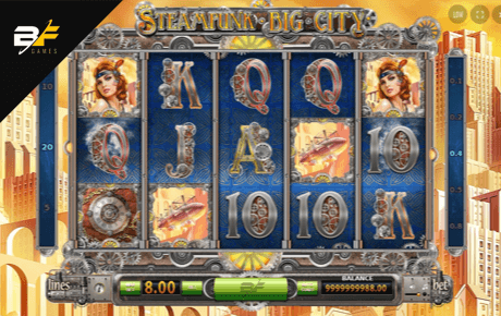 Steampunk Big City slot machine