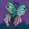 butterfly - super lucky frog