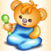 orange bear - teddy bears picnic