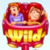 roller coaster: wild symbol - theme park: tickets of fortune