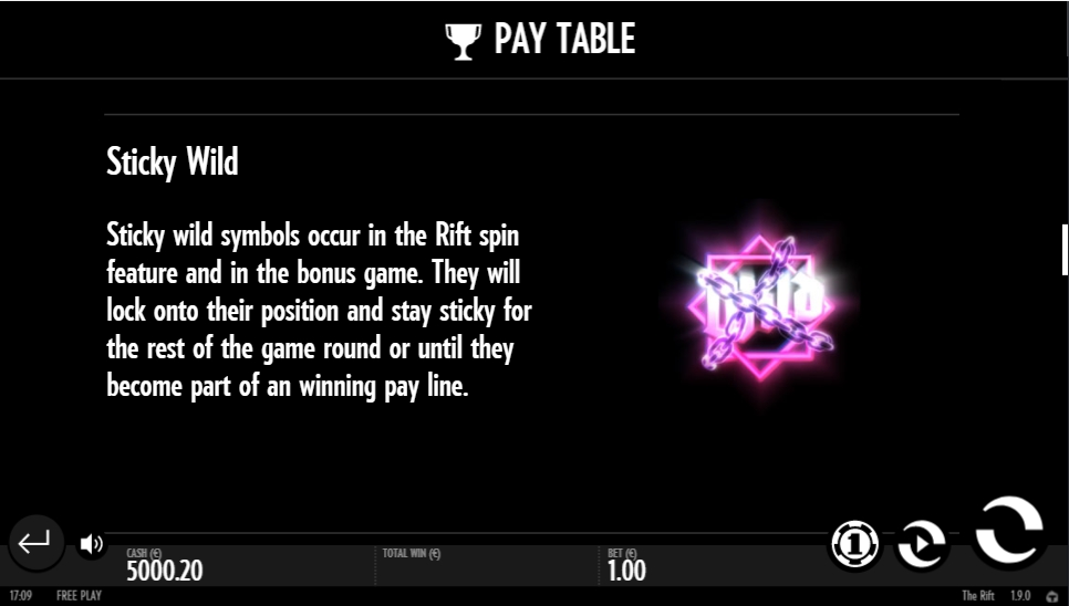 the rift slot machine detail image 5
