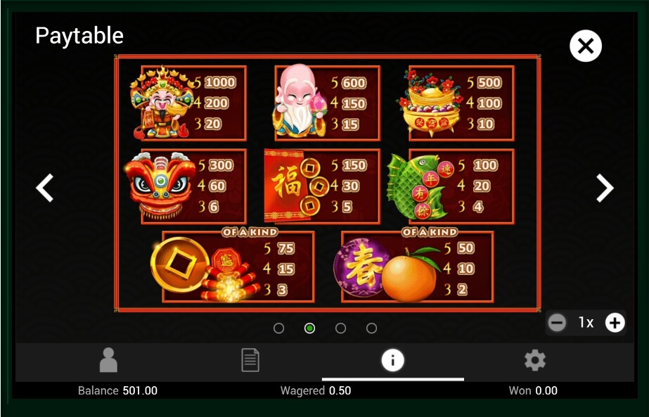 gong xi fa cai slot machine detail image 2
