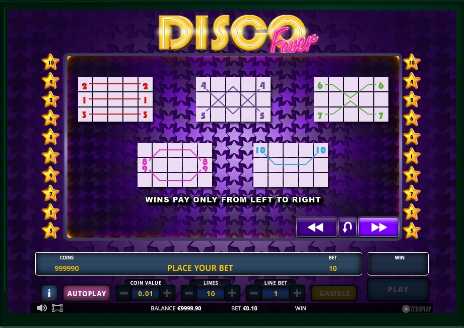 disco fever slot machine detail image 0