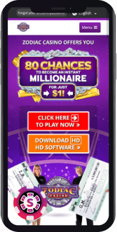 zodiac casino mobile